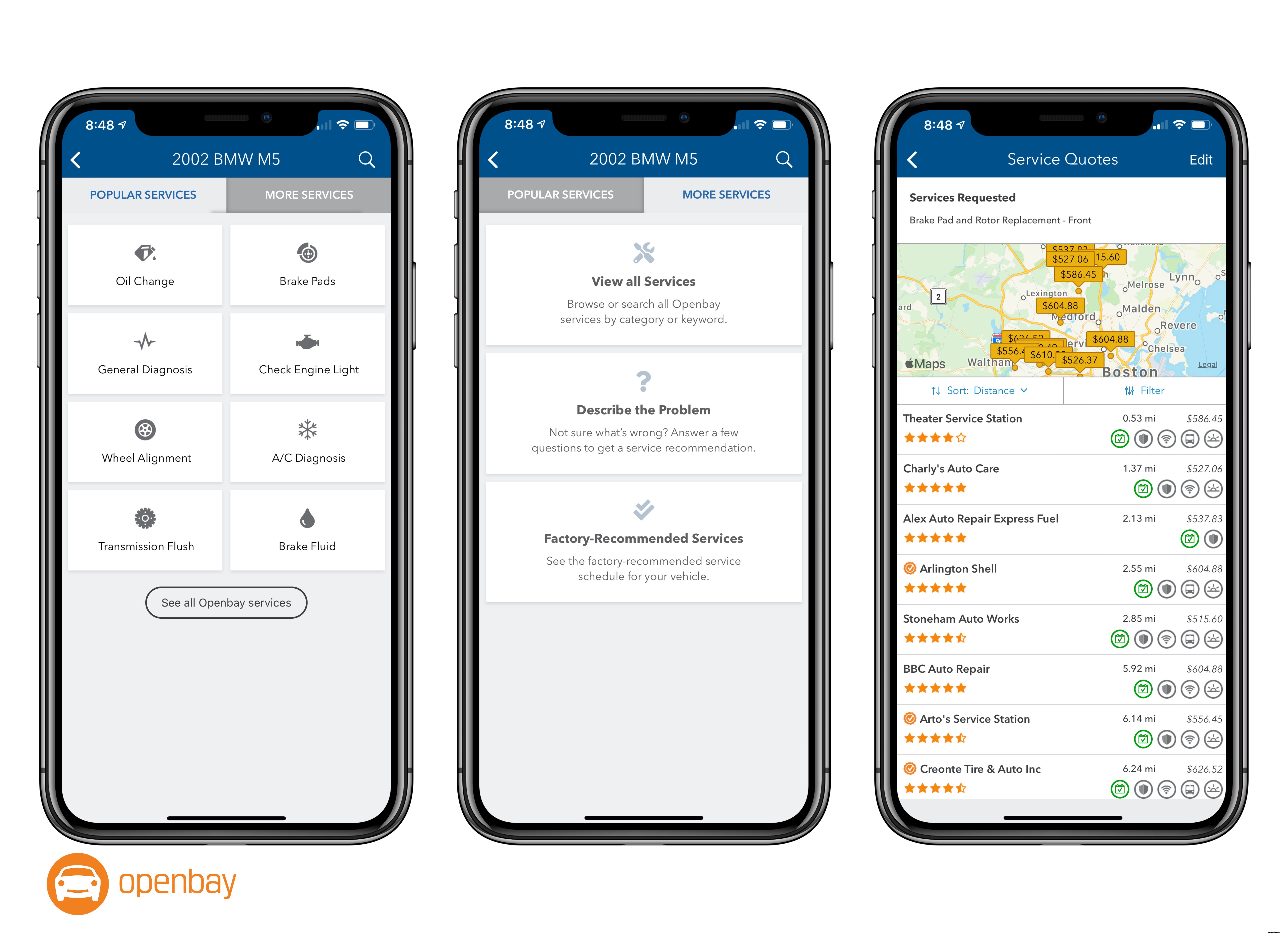 Openbay Unveils New Automotive Service and Repair Marketplace App with Contactless Payment Processing for Consumers and Business Fleets