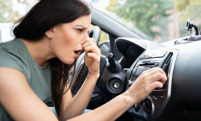 Why Does My Car Air Conditioner Smell When I Turn It On?