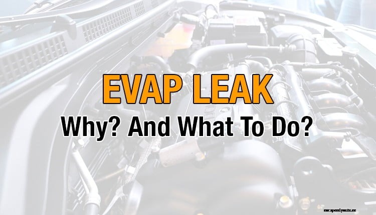 EVAP Leak: Why? And What To Do?