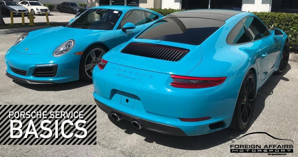 Porsche Service Basics
