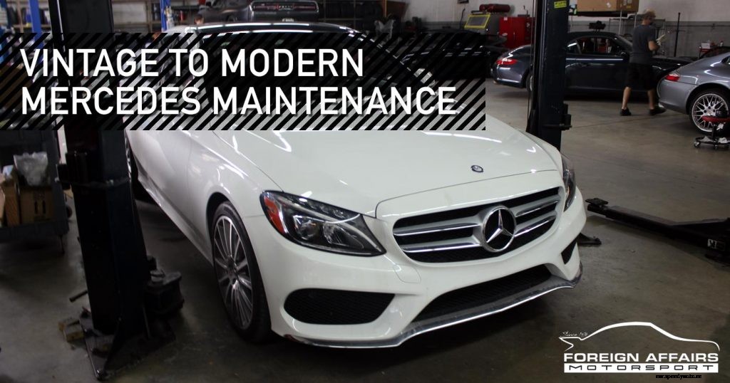 Vintage to Modern Mercedes Maintenance