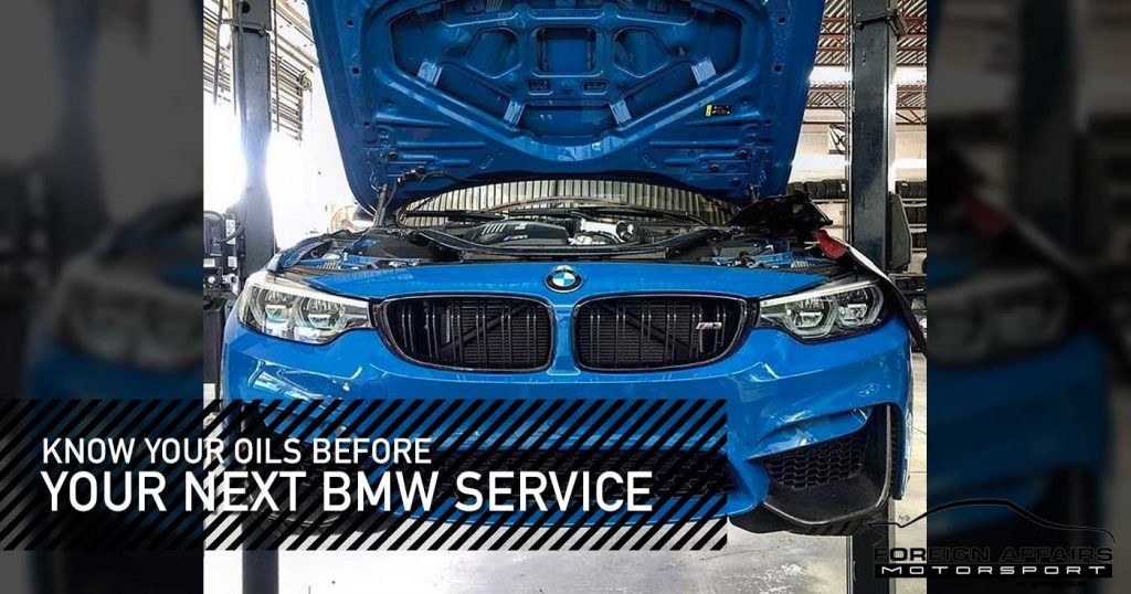 Know Your Oils Before Your Next BMW Service