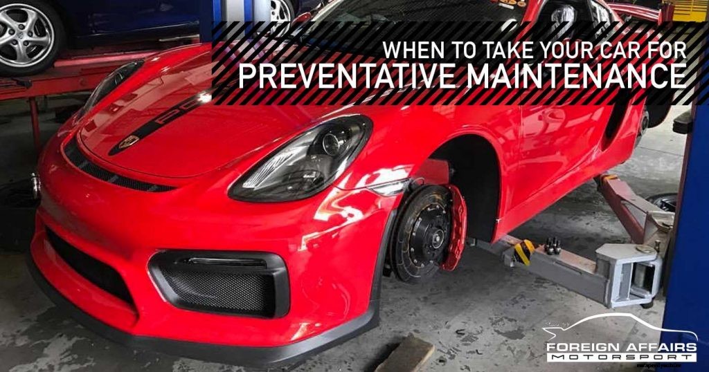 When To Take Your Car For Preventative Maintenance