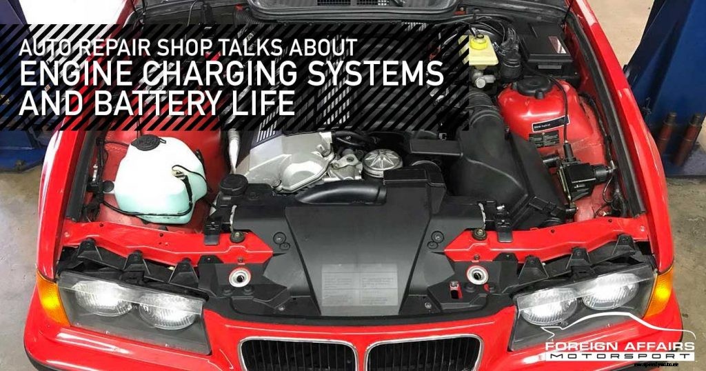 Auto Repair Shop Talks About Engine Charging Systems And Battery Life