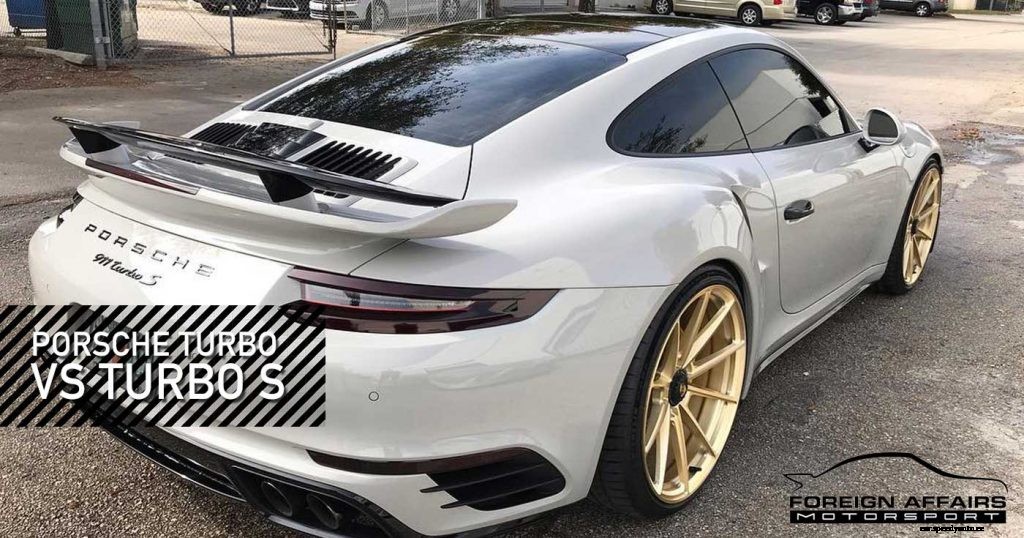 Porsche Turbo vs Turbo S
