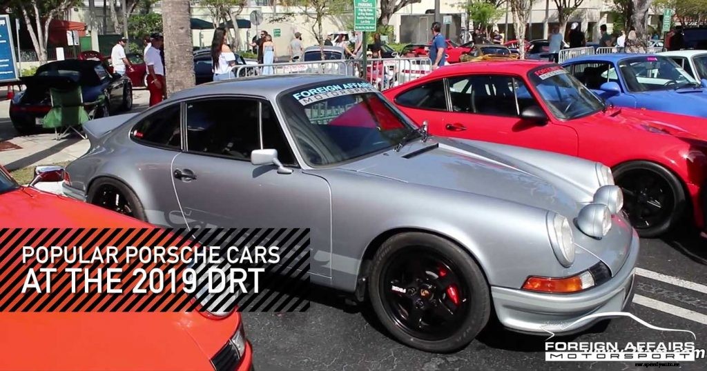 Popular Porsche Cars At The 2019 DRT