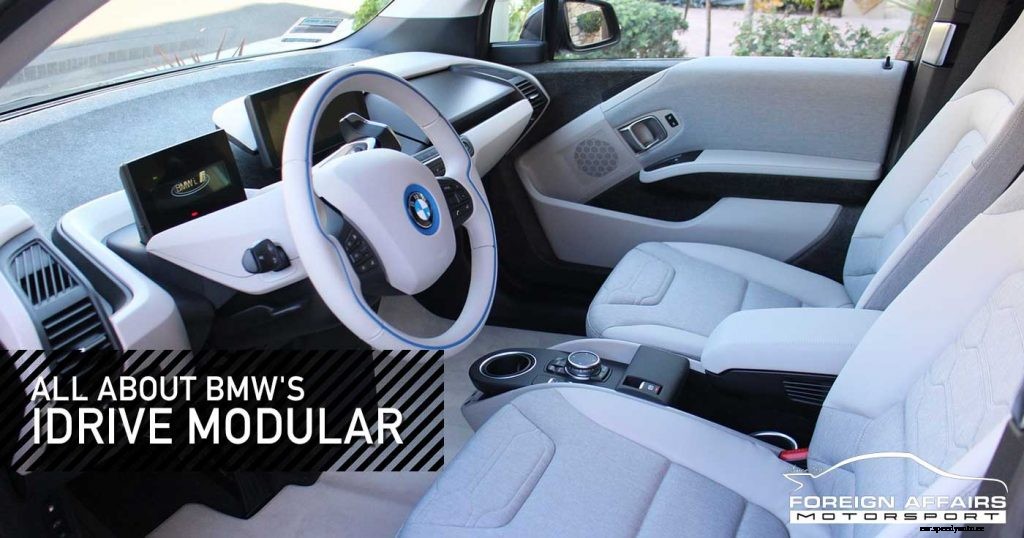 All About BMW’s iDrive Modular