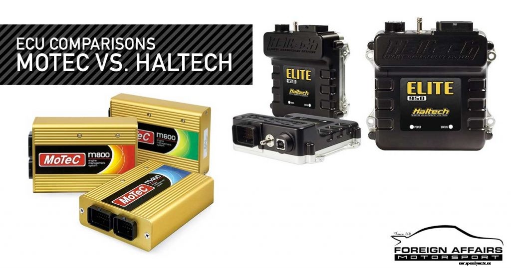ECU Comparisons – Motec VS. Haltech