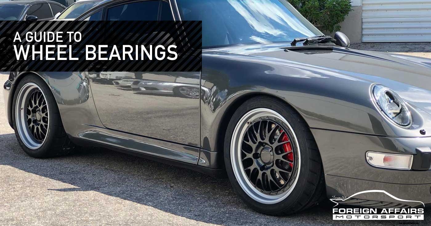 A Guide To Wheel Bearings
