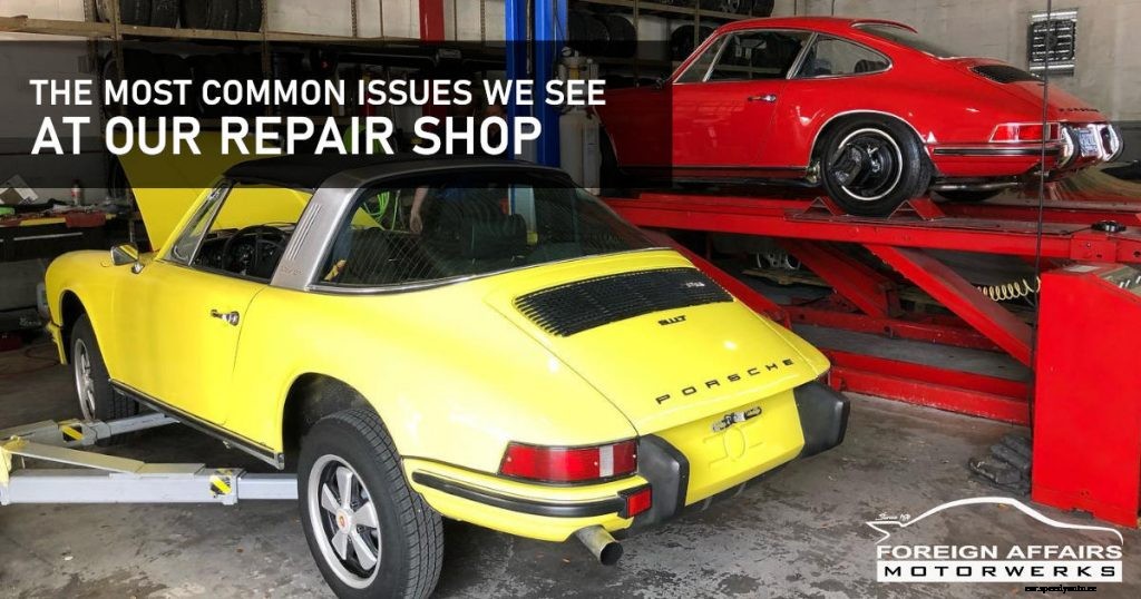 The Most Common Issues We See At Our Repair Shop