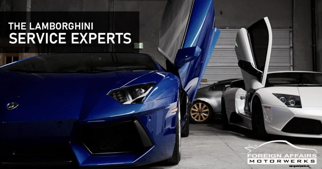 THE Lamborghini Service Experts