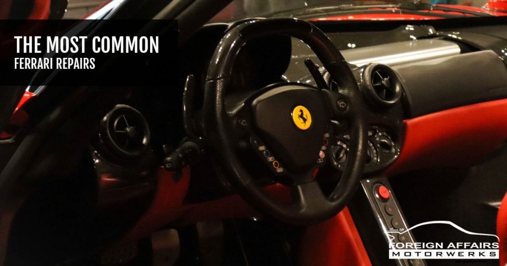 The Most Common Ferrari Repairs