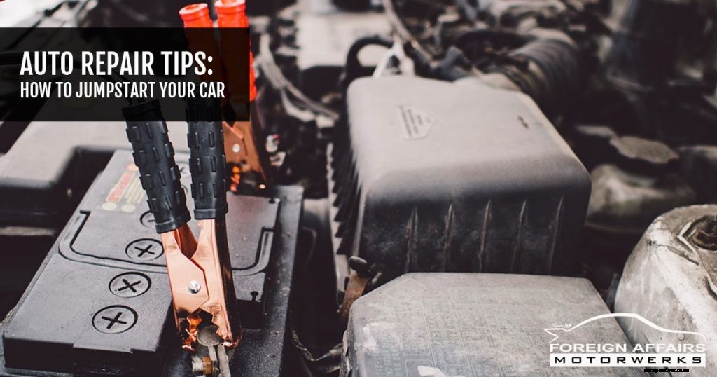 Auto Repair Tips: How To Jumpstart Your Car