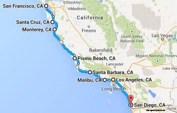 Best Summer Motorcycle Rides in California