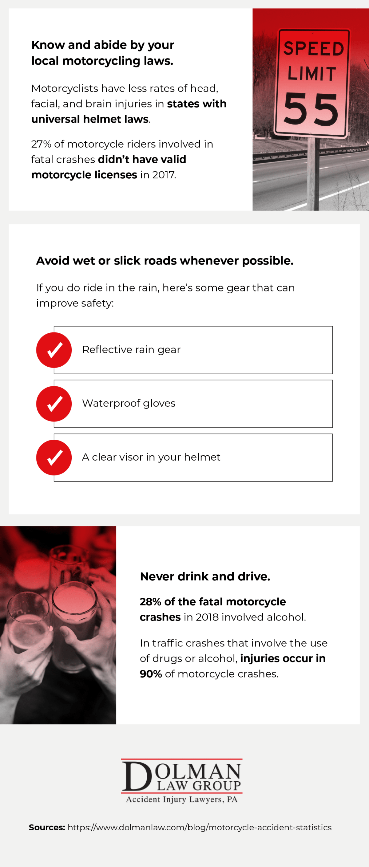Motorcycle Safety Tips Every Rider Should Know | Infographics