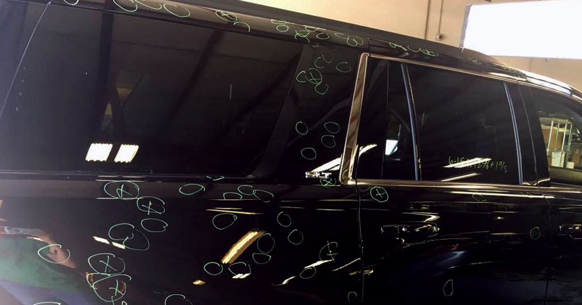 Traditional vs Paintless Dent Removal