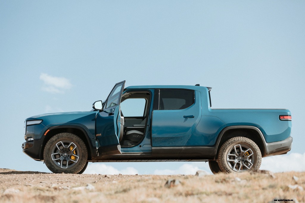 Rivian shows off R1T on- and off-road ability set with drive-mode differences
