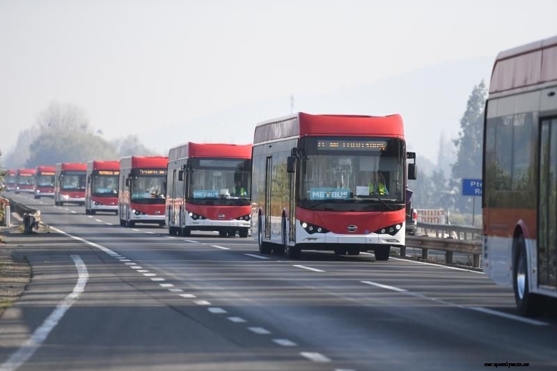 Chile Grows its Electric Bus Fleet, Adding 150 New BYD Buses