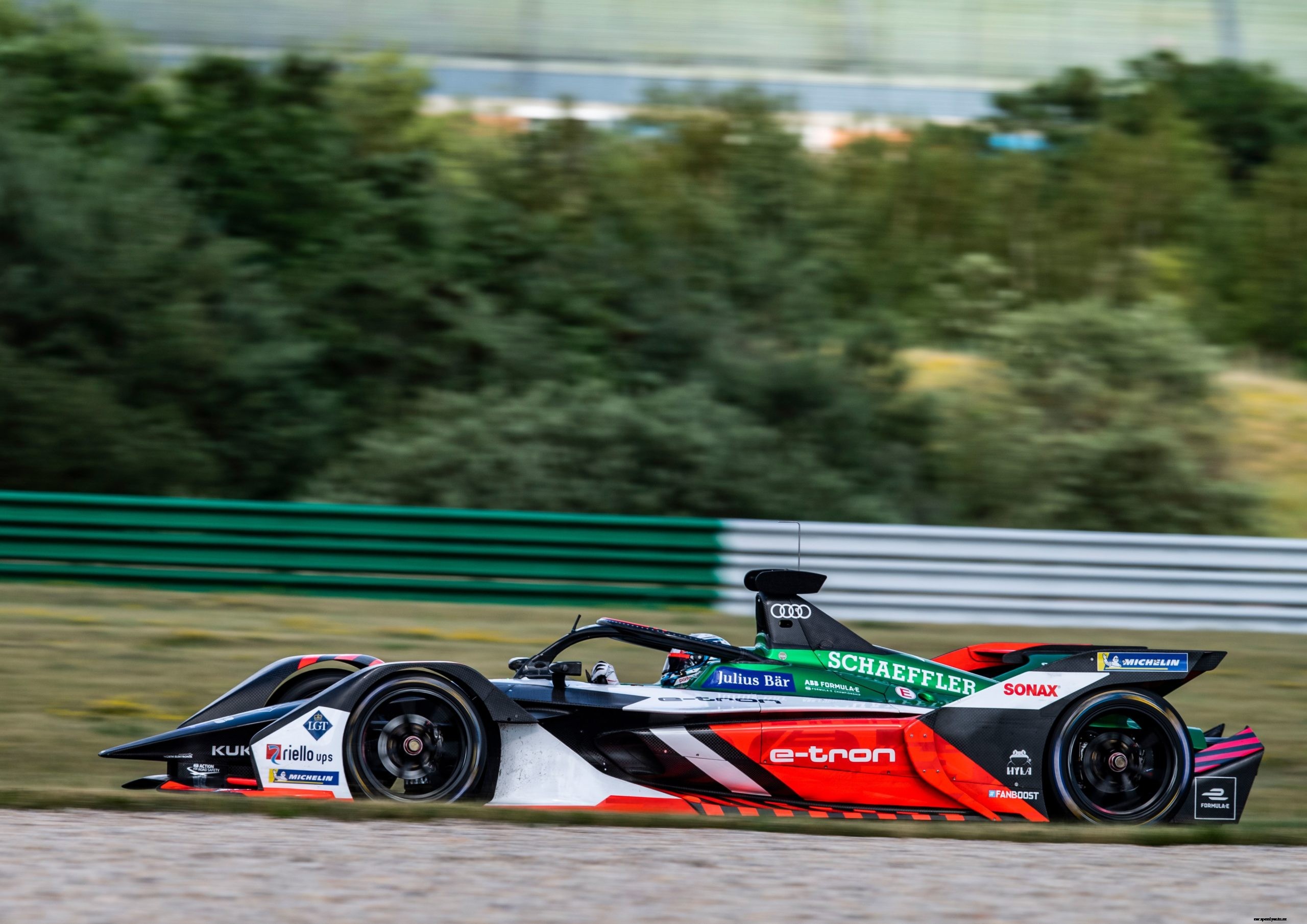 René Rast Drives Audi Formula E Car for the First Time