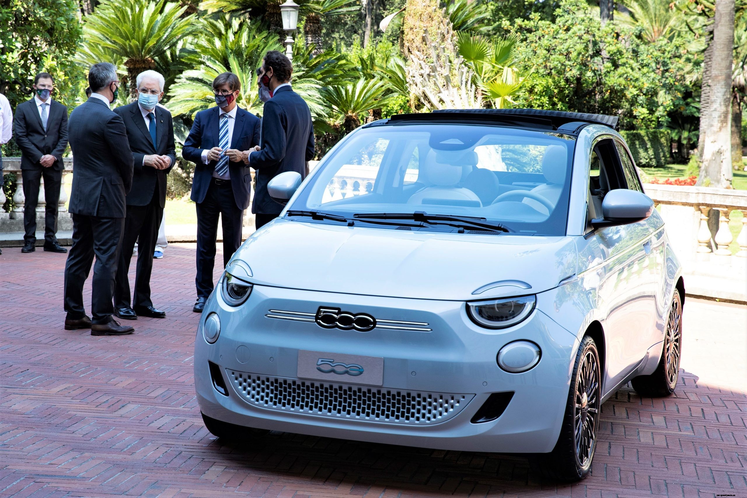 Italian Government Welcomes New FIAT 500 As It Makes Its Debut In Rome