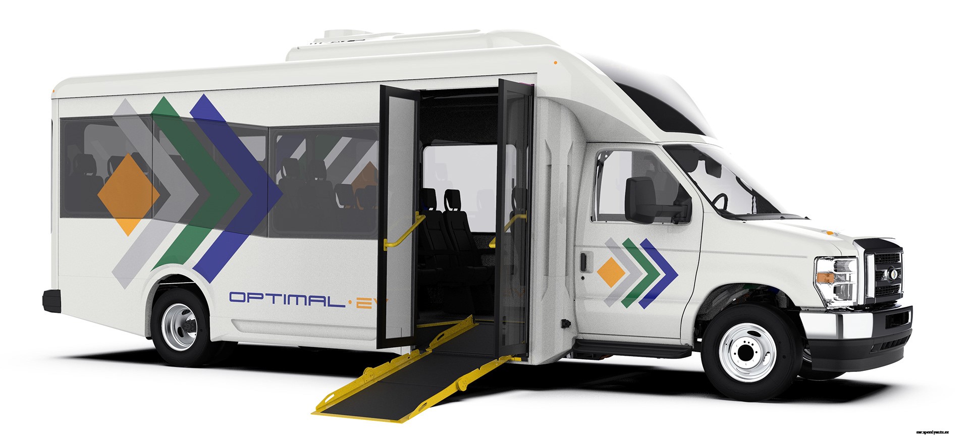 Optimal-EV Introduces S1LF Low-floor Electric Shuttle Bus