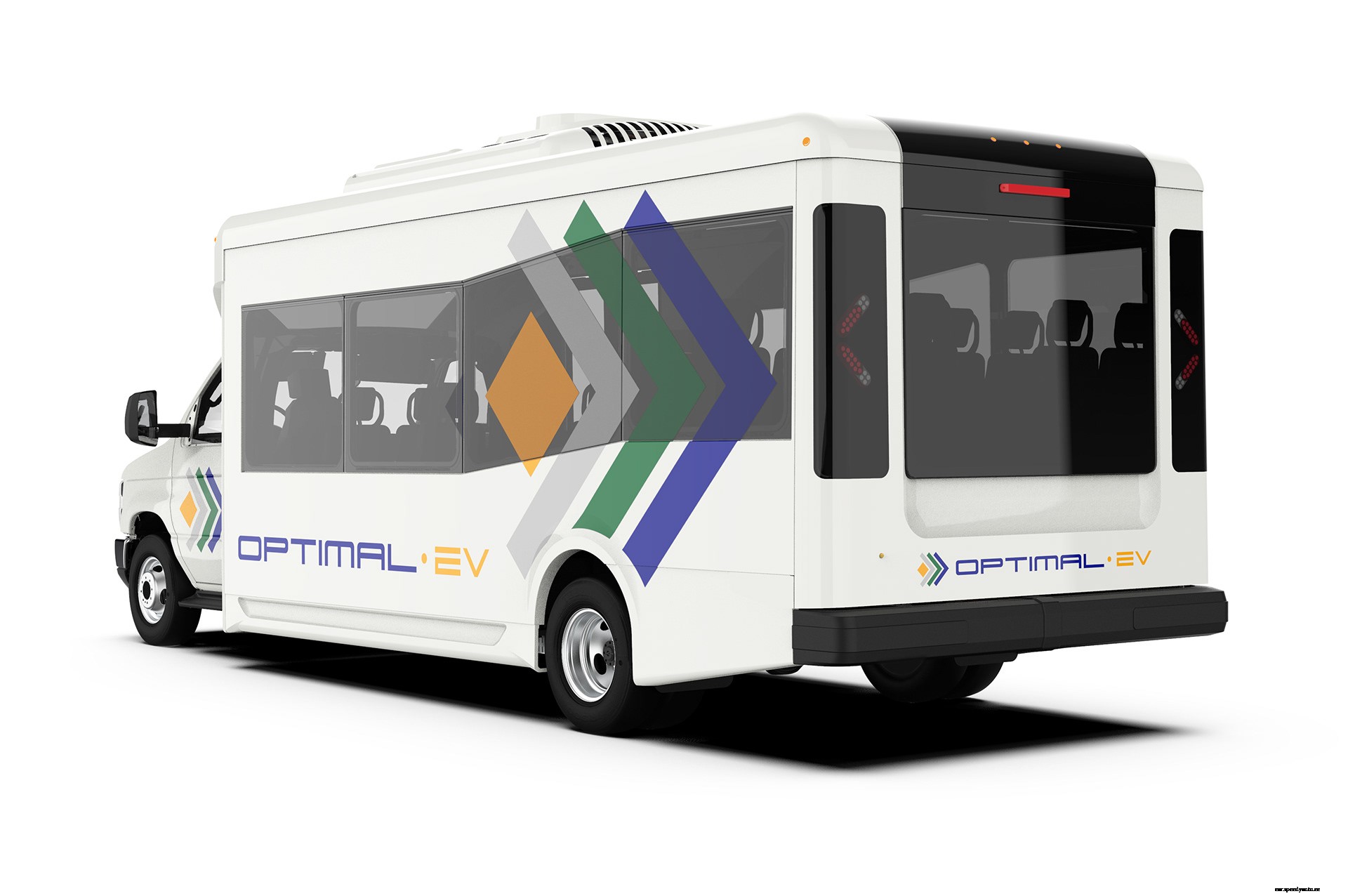 Optimal-EV Introduces S1LF Low-floor Electric Shuttle Bus