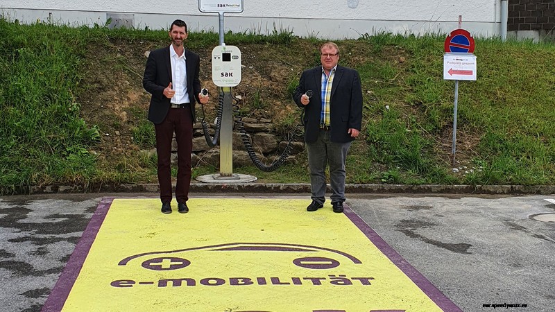 Sak Installs EVpass Charging Station at the Municipality of Rehetobel