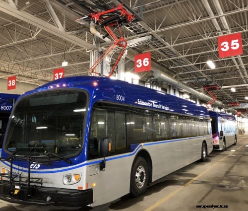 Edmonton Transit Service Unveils 21 Proterra Electric Bus & Purpose-Built Electric Bus Garages