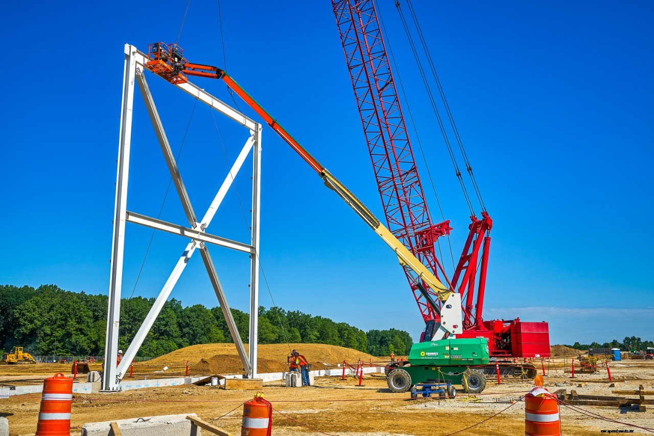 Construction of Ultium Cells LLC Battery Plant in Lordstown, Ohio Progressing on Schedule