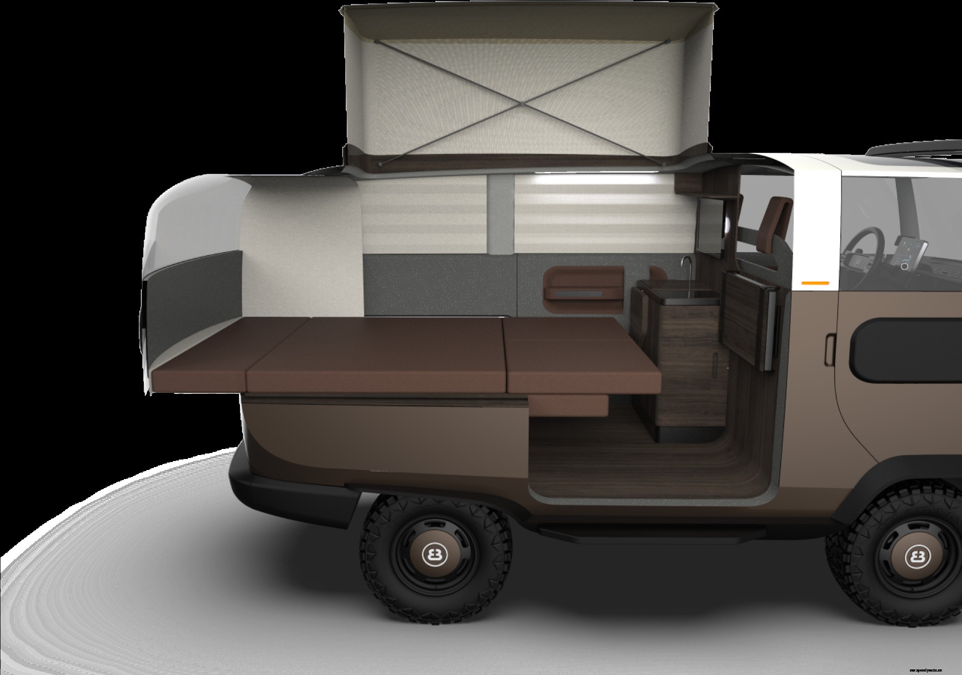 Lego-like vehicle: The $18,632 Electric eBussy can turn into 10 Different Vehicles