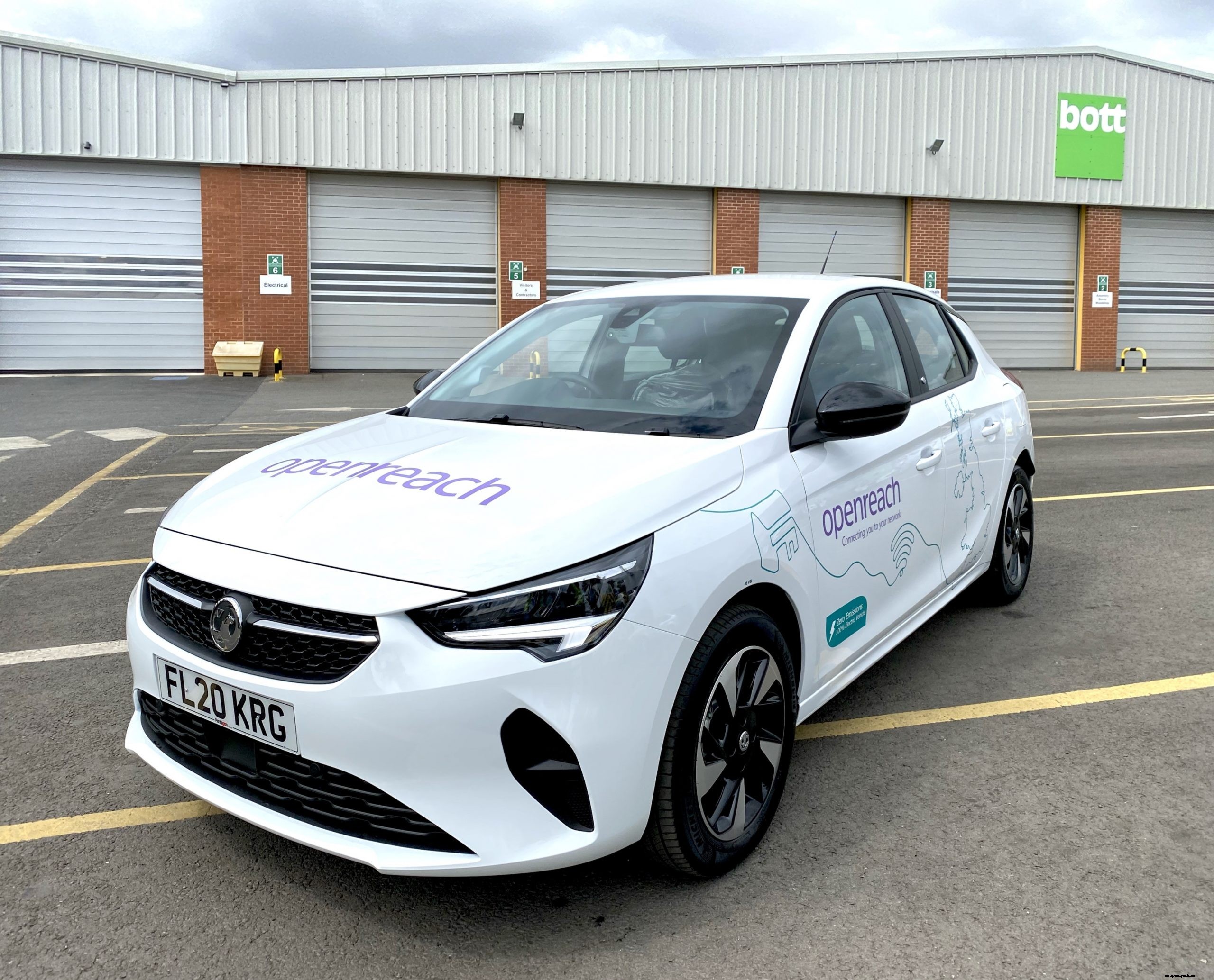 Openreach Goes Electric with Vauxhall Vivaro-e & Corsa-e