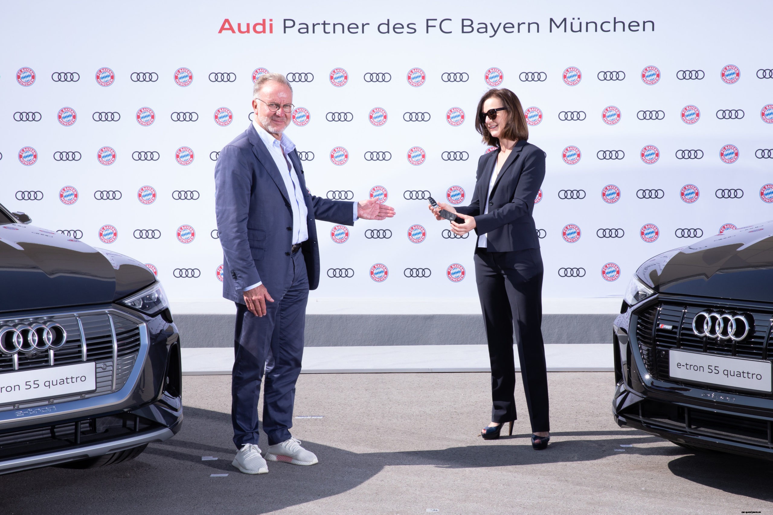 Audi Electrifies FC Bayern Munich
