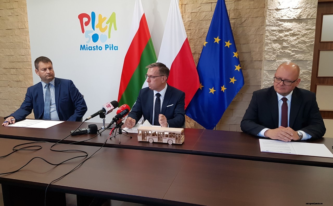 MZK Piła with Five Modern Electric Buses Made by Solaris