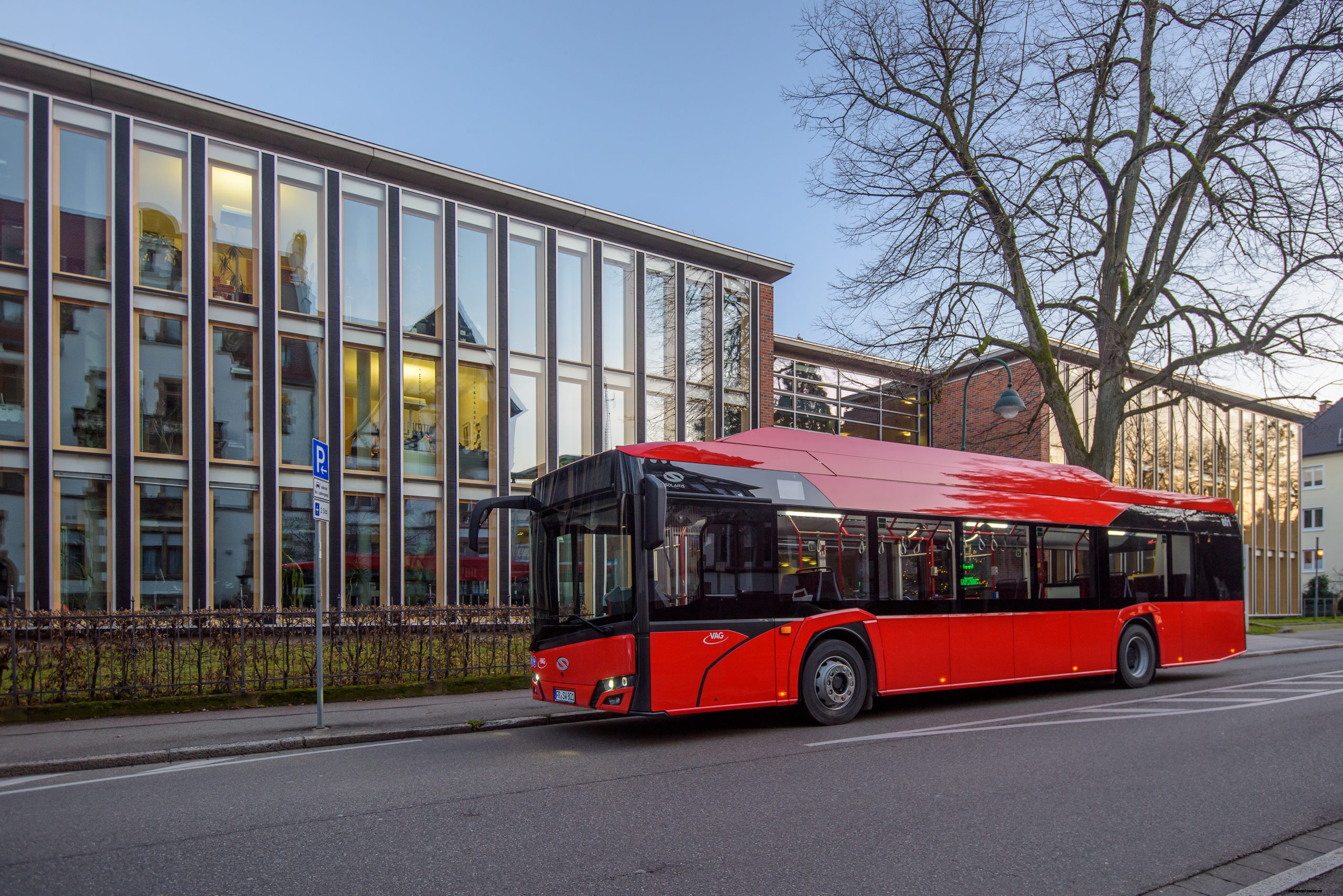 Even more Electric Solaris Buses on Streets of Freiburg