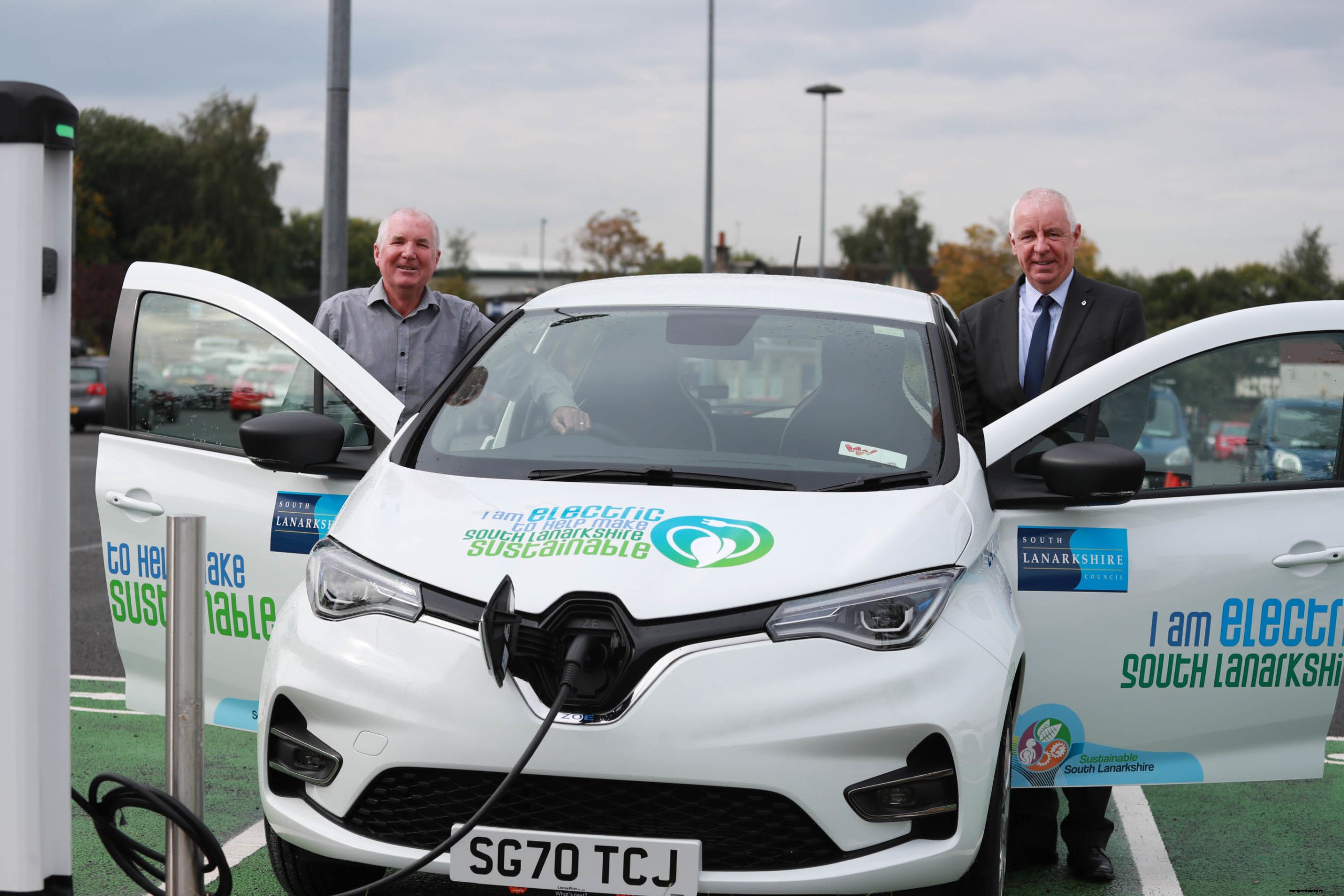 South Lanarkshire Council takes delivery of 141 all-electric New Renault ZOEs