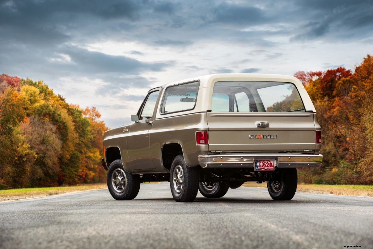 Chevrolet Previews Electric Connect & Cruise at SEMA360, 1977 K5 Blazer-E Features Chevrolet Performance eCrate package