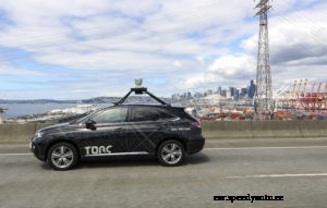 Images of America from a Self-Driving Car