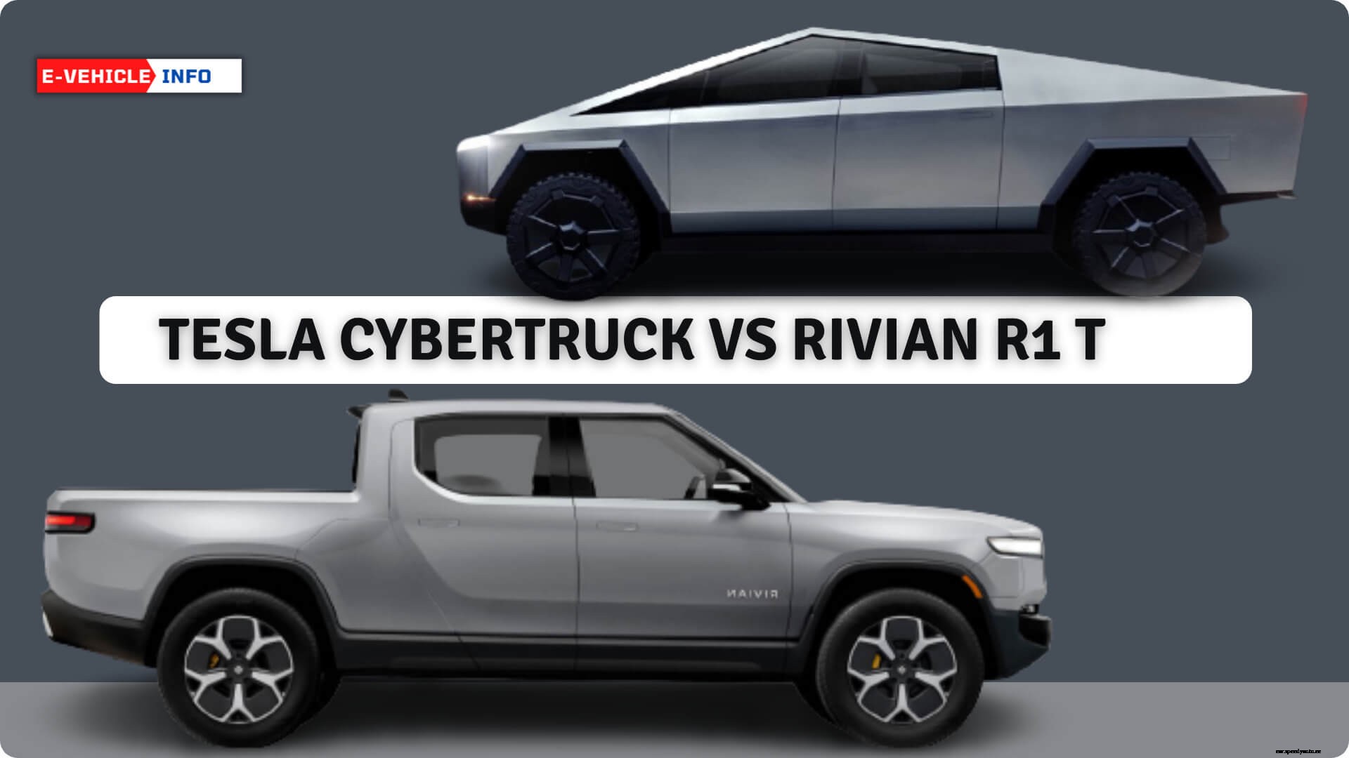Tesla Cybertruck Vs Rivian R1T- Price, Specs, and Highlights 