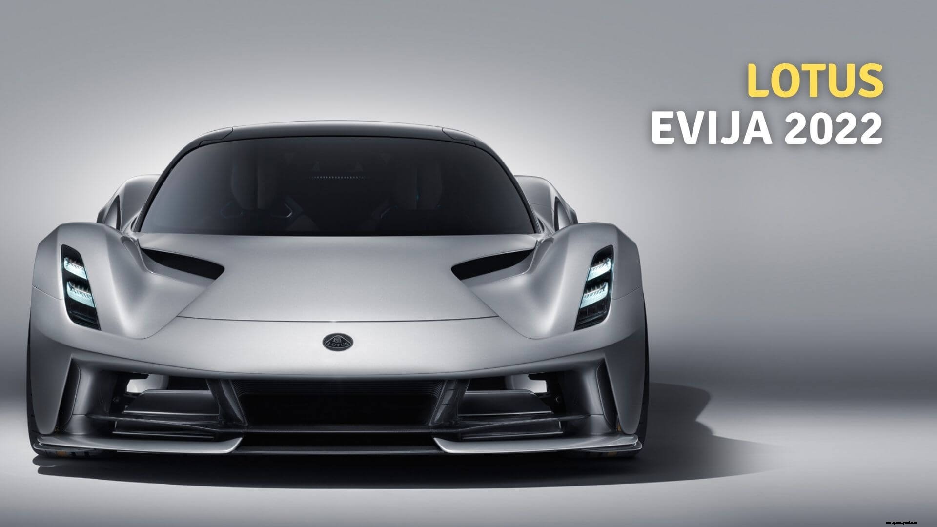 Lotus Evija 2022 Electric Car Price and Performance