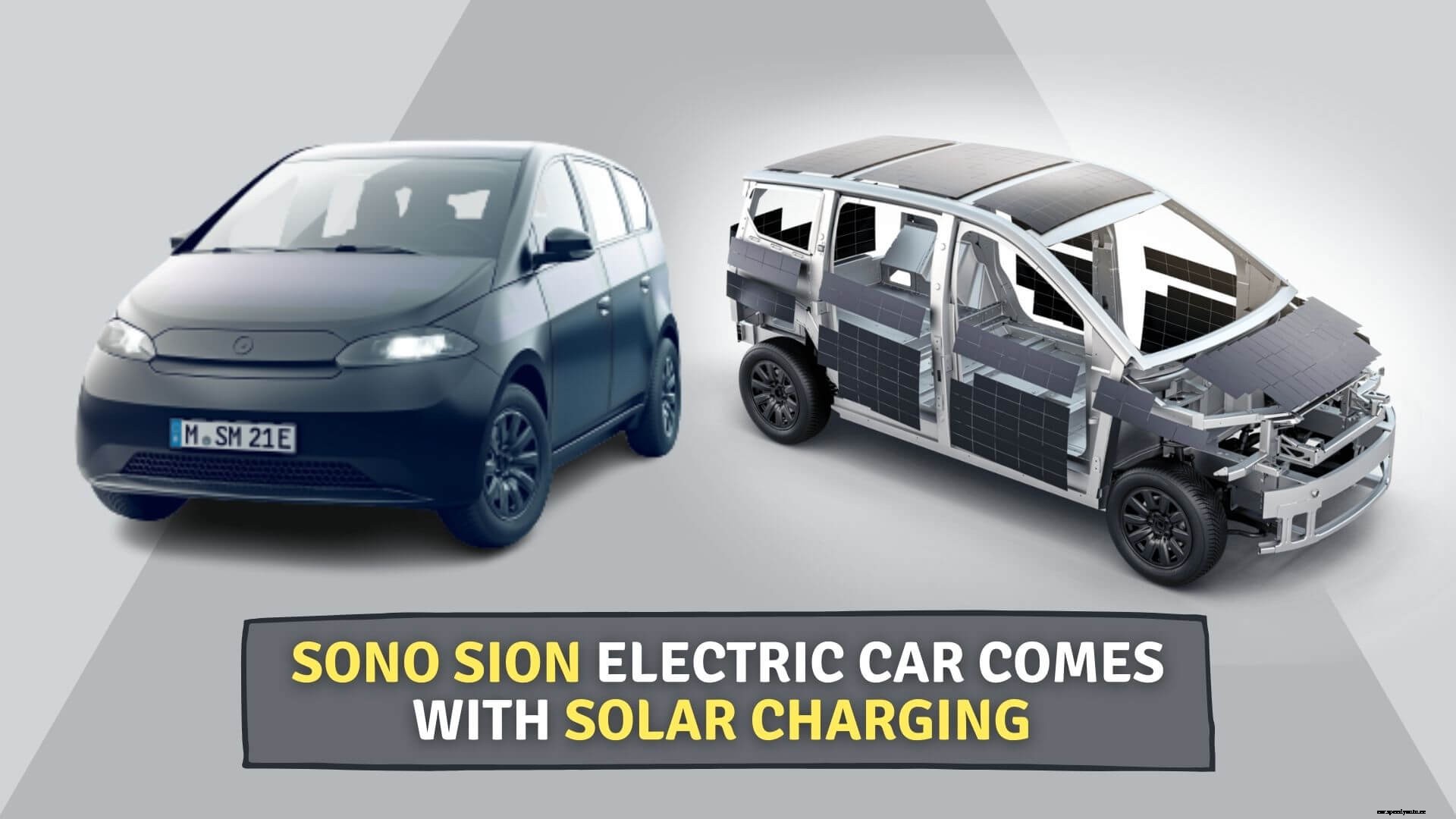 Sono Sion Electric Car Comes With Solar Charging (Future of Automation)