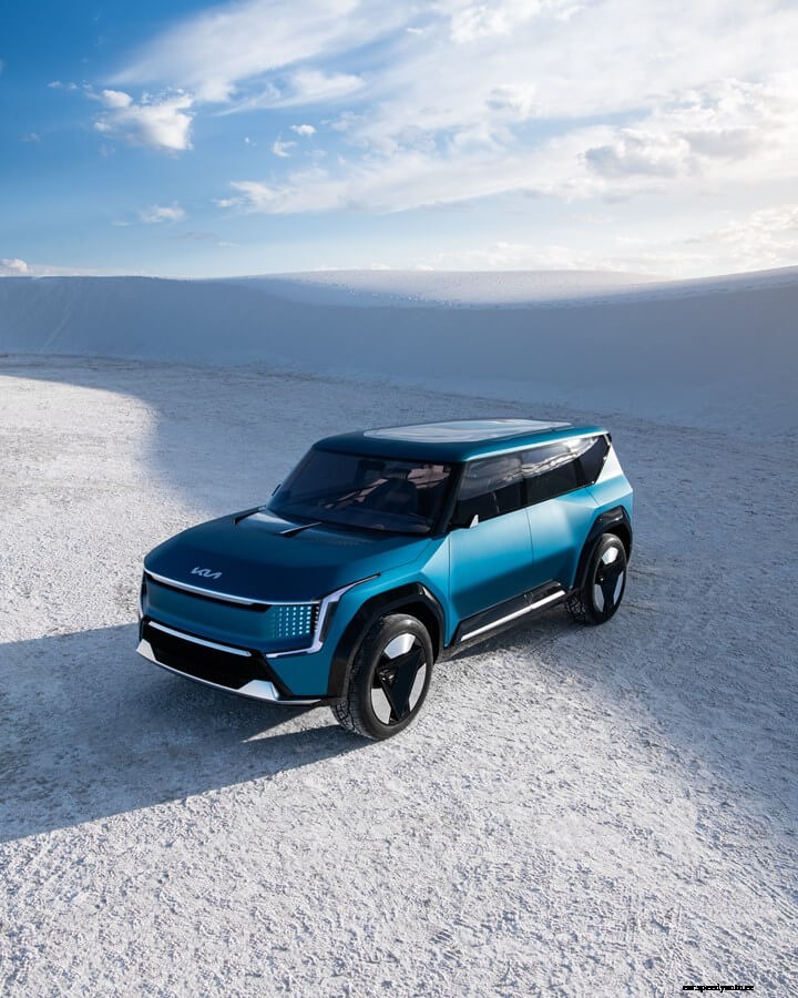 Kia Concept EV9 Electric Car- Range, Features and Launch