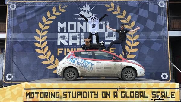 Nissan Leaf completes 8,000 mile Mongol Rally