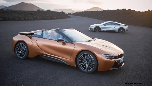 BMW launches new i8 Roadster