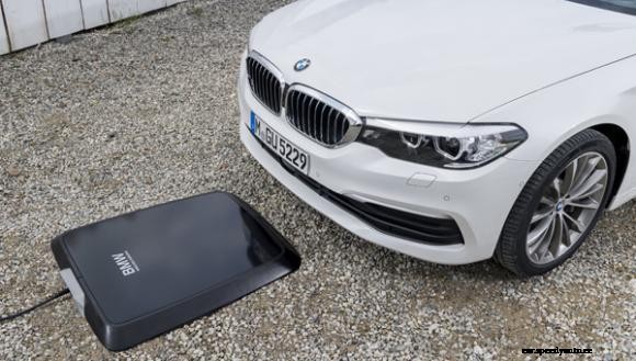 BMW GroundPad wireless charge point launched