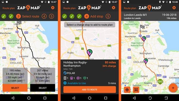 Zap-Map releases new Route Planner