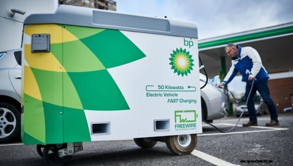 BP trials FreeWire EV charging system