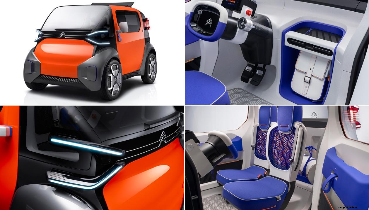 Electric Citroen AMI ONE concept revealed