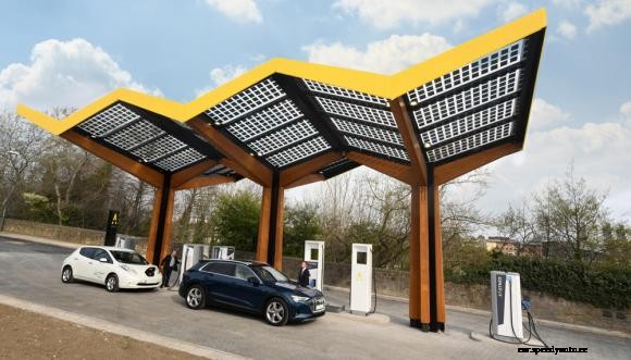 Fastned opens fastest EV charge point in UK