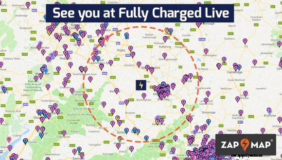 Zap-Map at Fully Charged Live 2019