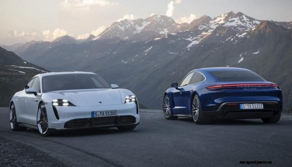 World premier for Porsche Taycan